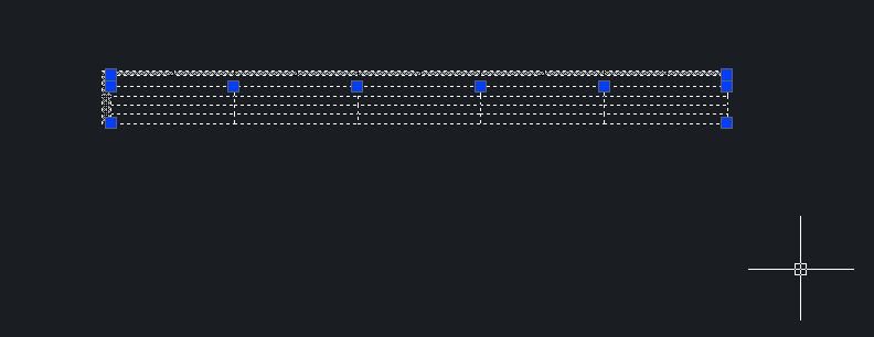 CAD表格單元格線條怎么打散？